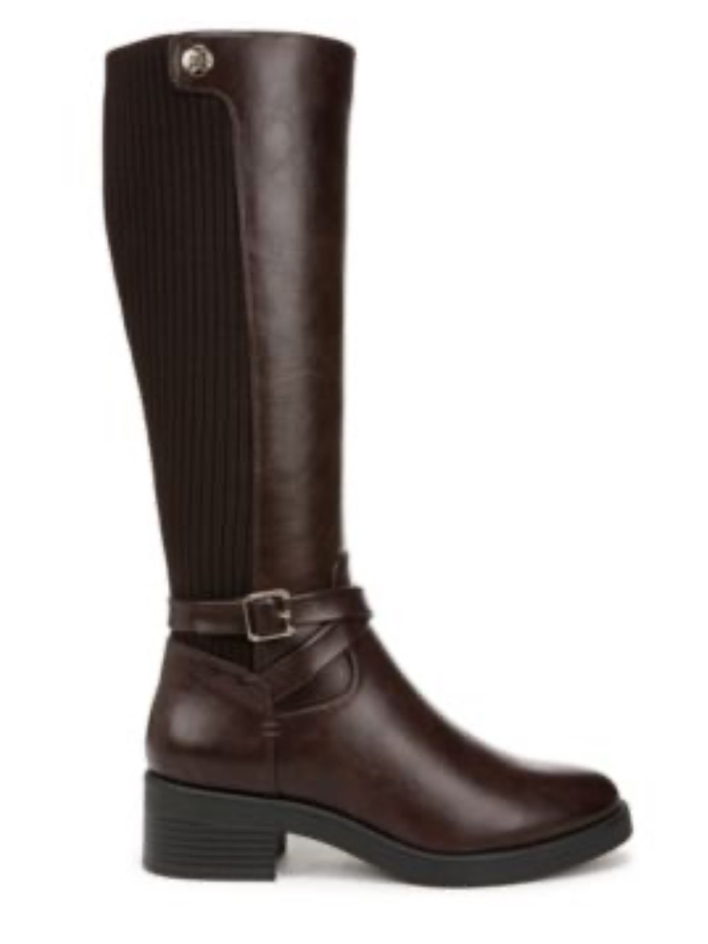 LifeStride Women's Brittany Knee High riding brown Boots NEW size 8.5 Wide